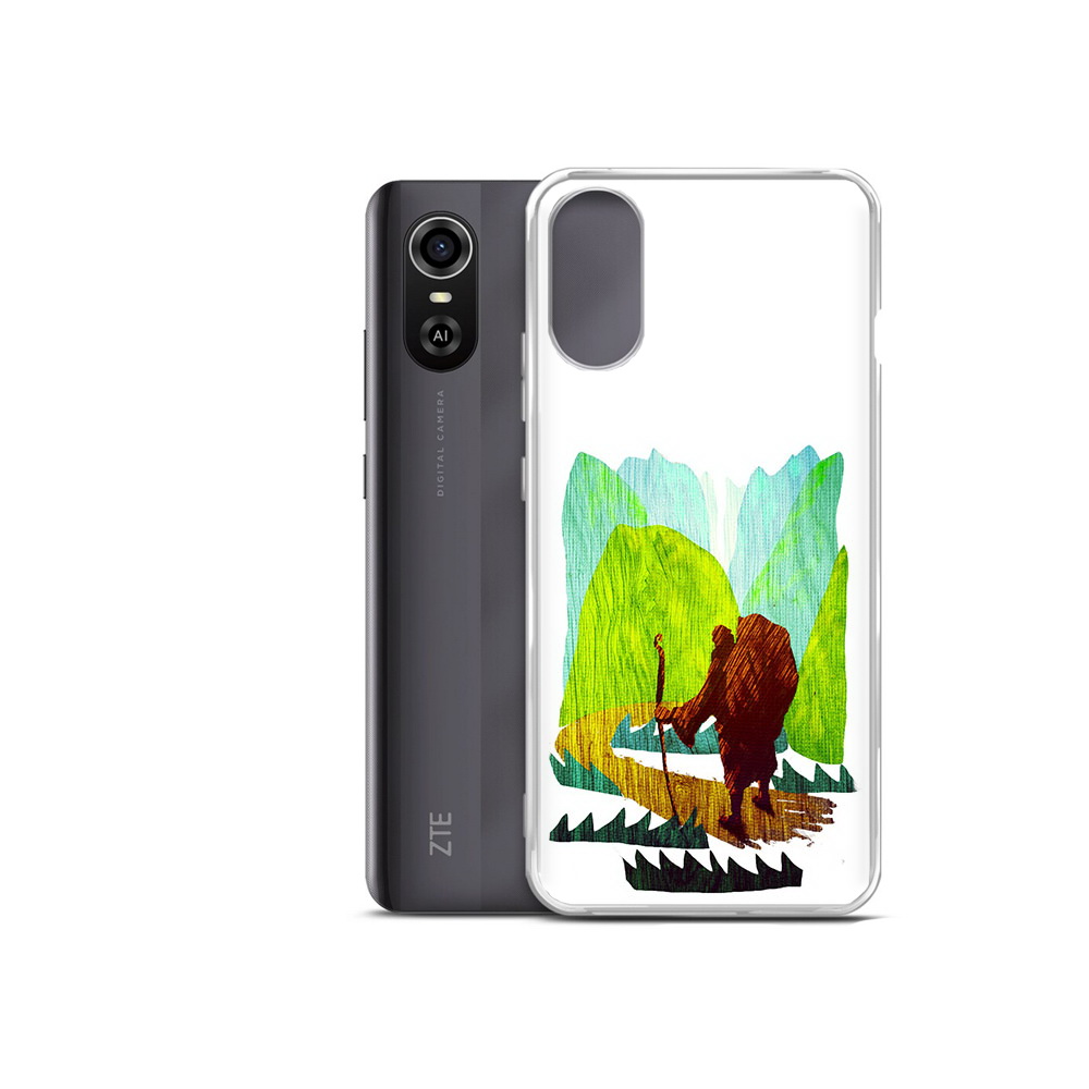 Чехол MyPads Tocco для ZTE Blade A31 Plus Лесная тропа (PT226943.475.106)