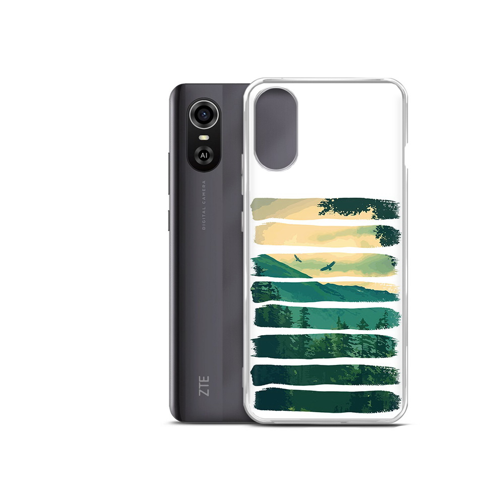 

Чехол MyPads Tocco для ZTE Blade A31 Plus Лесная чаща (PT226943.475.107), Прозрачный, Tocco