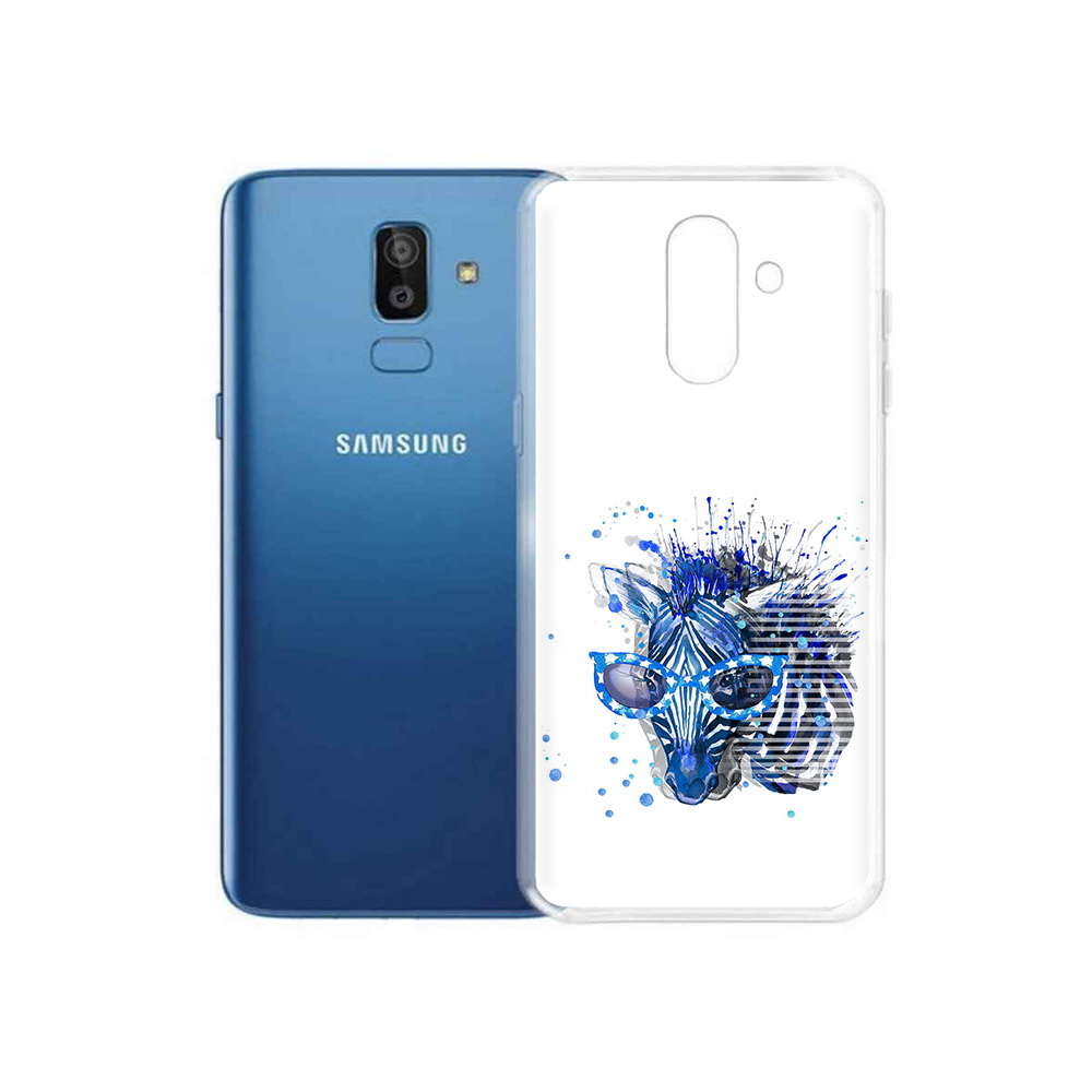 

Чехол MyPads Tocco для Samsung Galaxy J8 расплывчатая зебра (PT226929.592.577), Прозрачный, Tocco