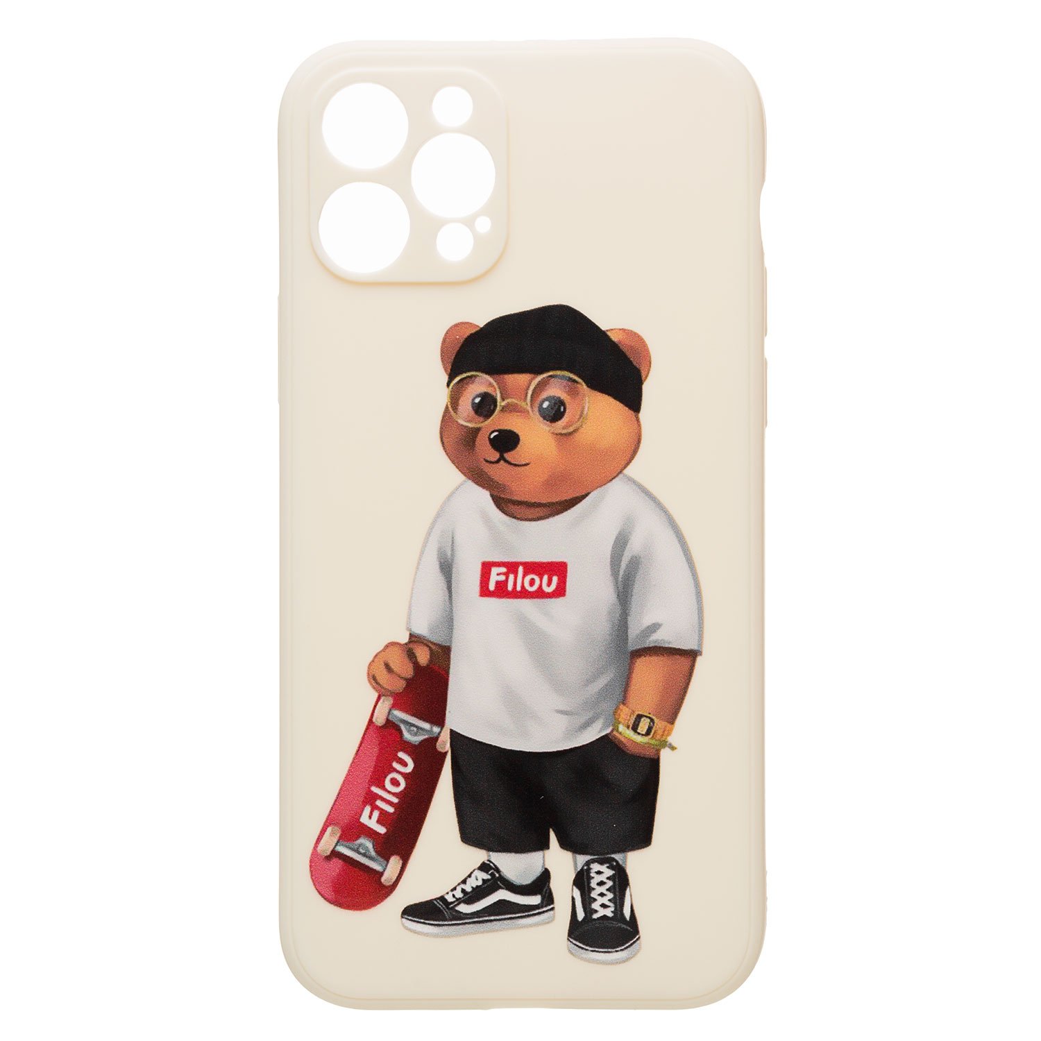 

Чехол iPhone 12 Pro силиконовый (рис. 307/004), Белый, iPhone 12 Pro