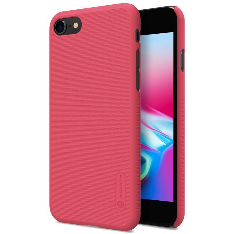 

Чехол NillkinSuper Frosted Matte для iPhone SE (2020)/7/8 (красный)