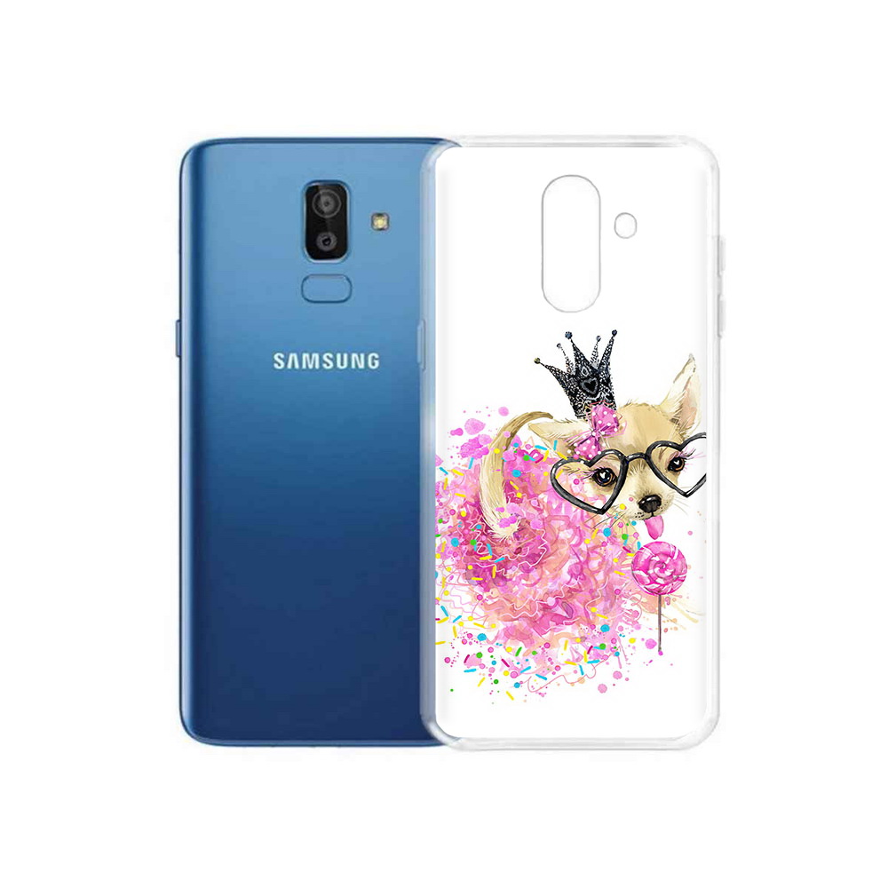 

Чехол MyPads Tocco для Samsung Galaxy J8 сладкая принцесса (PT226929.592.606), Прозрачный, Tocco