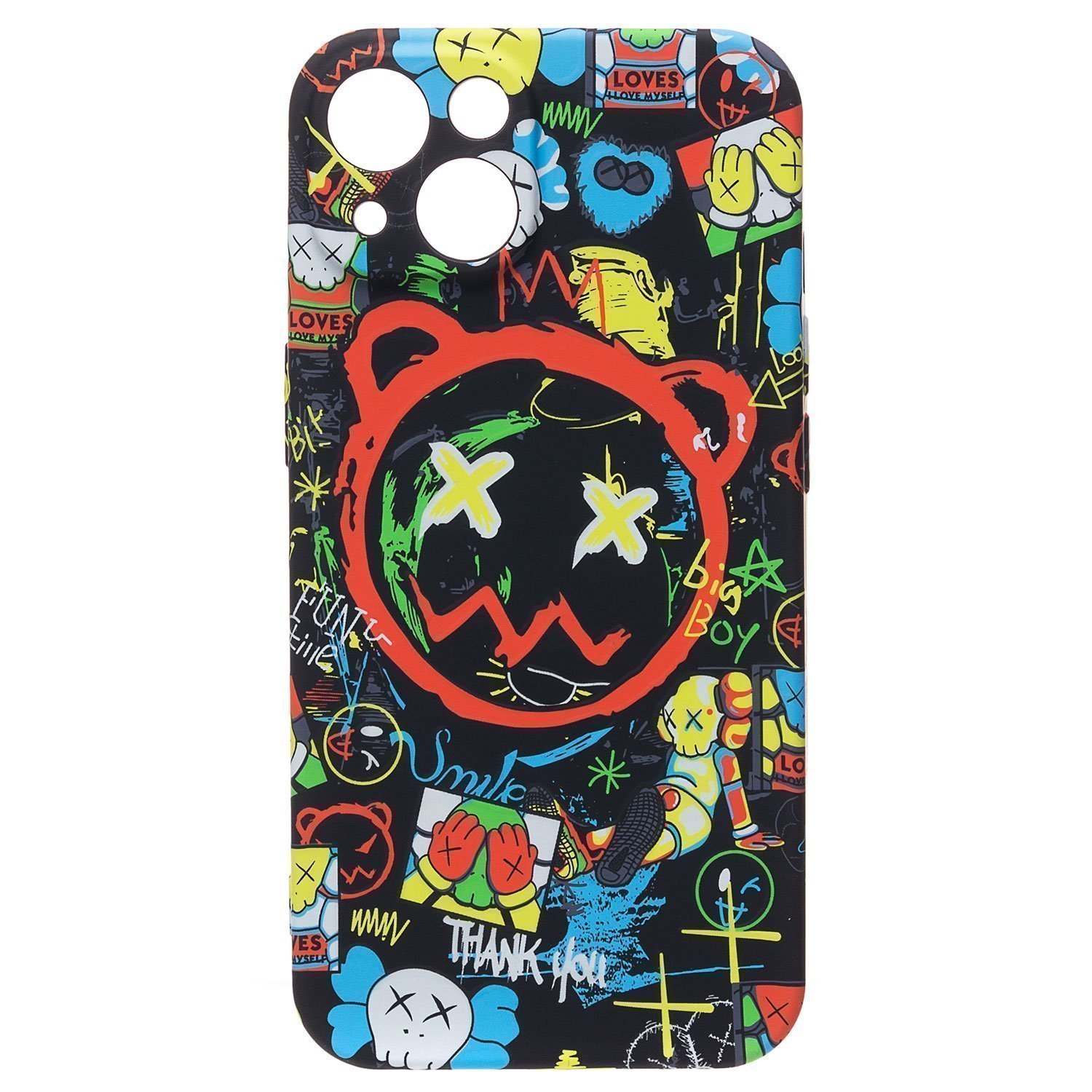 

Чехол iPhone 14 Plus Luxo силиконовый (рис. 105), Черный, iPhone 14 Plus