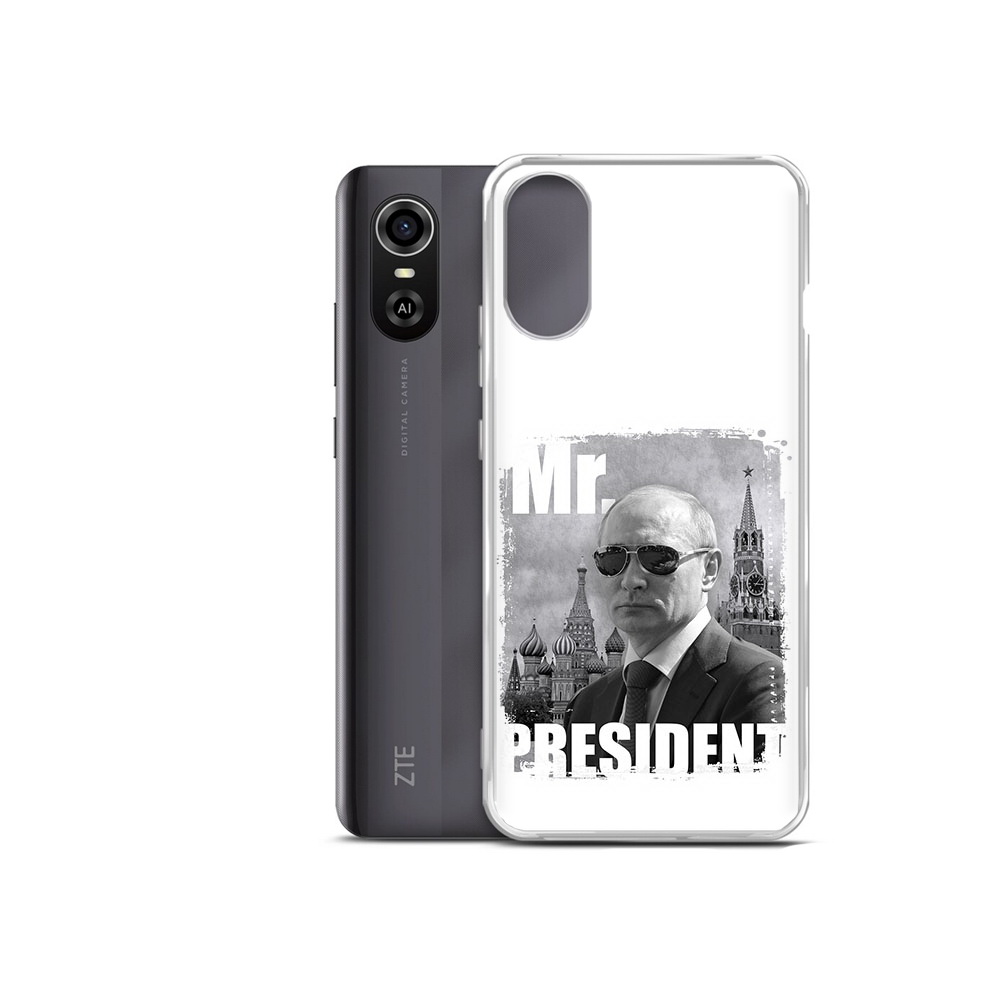 

Чехол MyPads Tocco для ZTE Blade A31 Plus Путин (PT226943.475.141), Прозрачный, Tocco