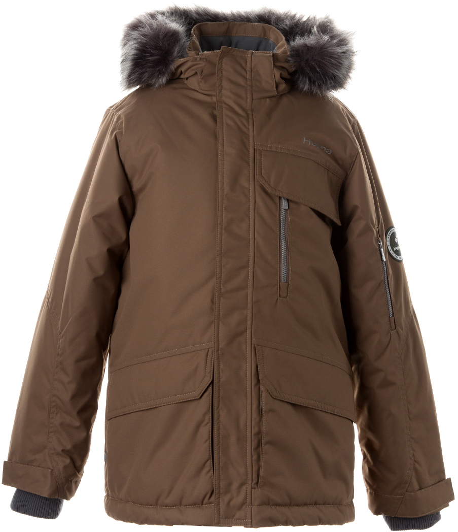 

Куртка зимняя Huppa Marten 2 70031, бежевый р.116, Коричневый, Marten 2