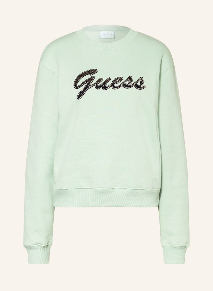 Свитшот женский Guess 1001383217 зеленый XL (доставка из-за рубежа)