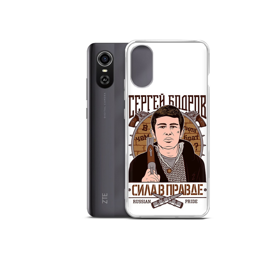 Чехол MyPads Tocco для ZTE Blade A31 Plus Сергей Бодров (PT226943.475.155)