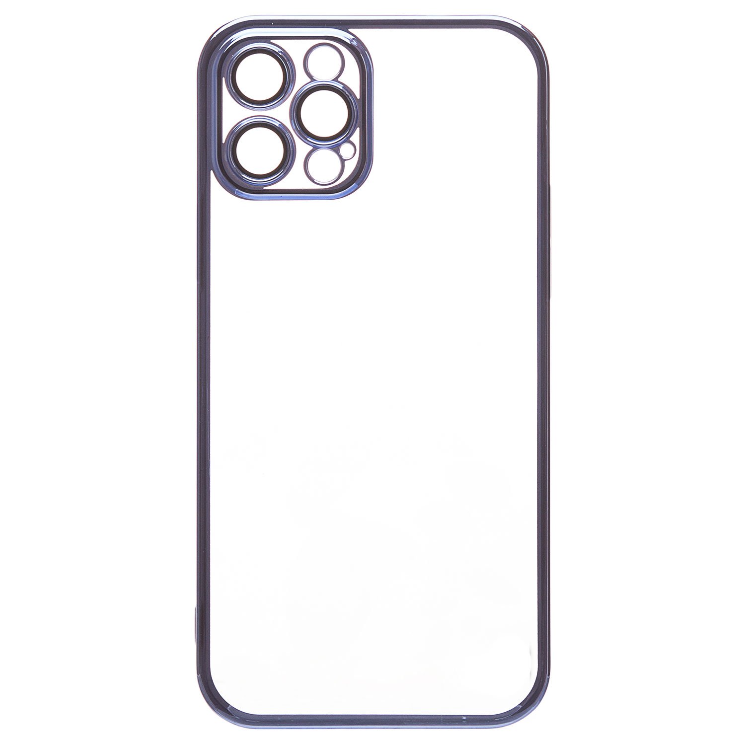 

Чехол iPhone 12 Pro Max пластиковый с закрытой камерой <синий>, iPhone 12 Pro Max