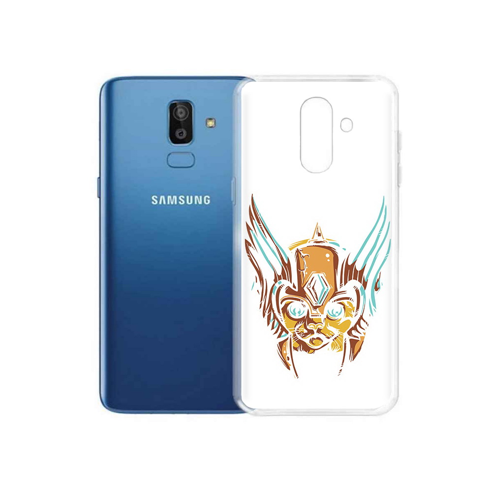 

Чехол MyPads Tocco для Samsung Galaxy J8 тор абстракция (PT226929.592.644), Прозрачный, Tocco