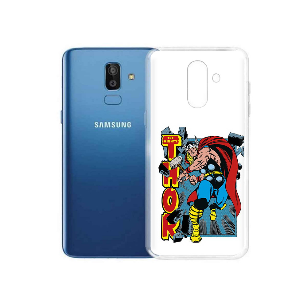 

Чехол MyPads Tocco для Samsung Galaxy J8 тор комикс (PT226929.592.645), Прозрачный, Tocco