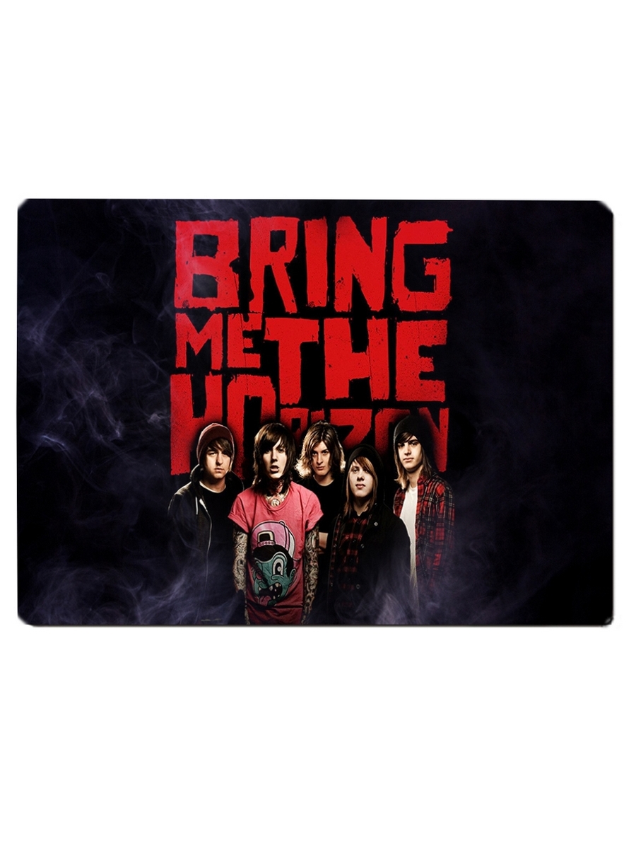 фото Коврик для мыши bring me the horizon drabs