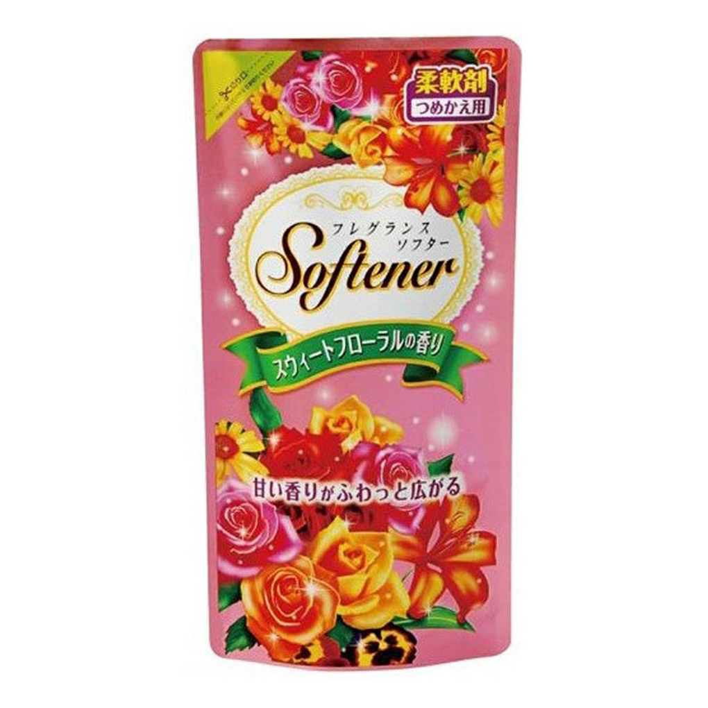 Кондиционер для белья Nihon Softener Floral антибактериальный 500 мл afnan souvenir floral bouquetu 100