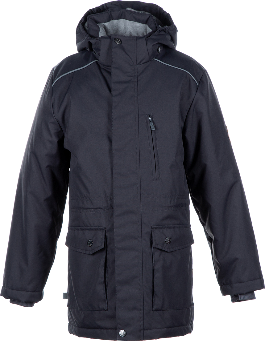 

Пальто демисезонное Huppa Rolf 1 00018, dark gray р.128, Rolf 1