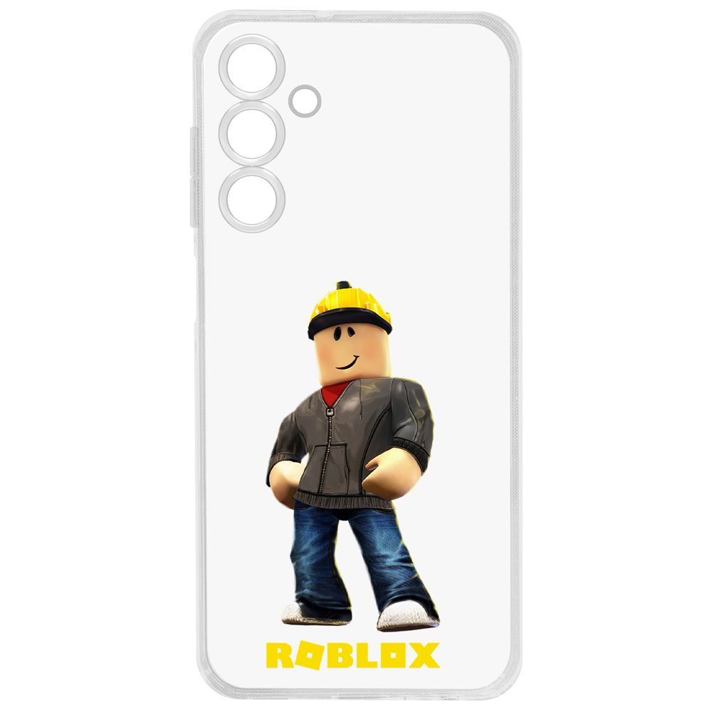 

Чехол-накладка Krutoff Clear Case Roblox-Строитель для Samsung Galaxy A25 5G (A256), Прозрачный