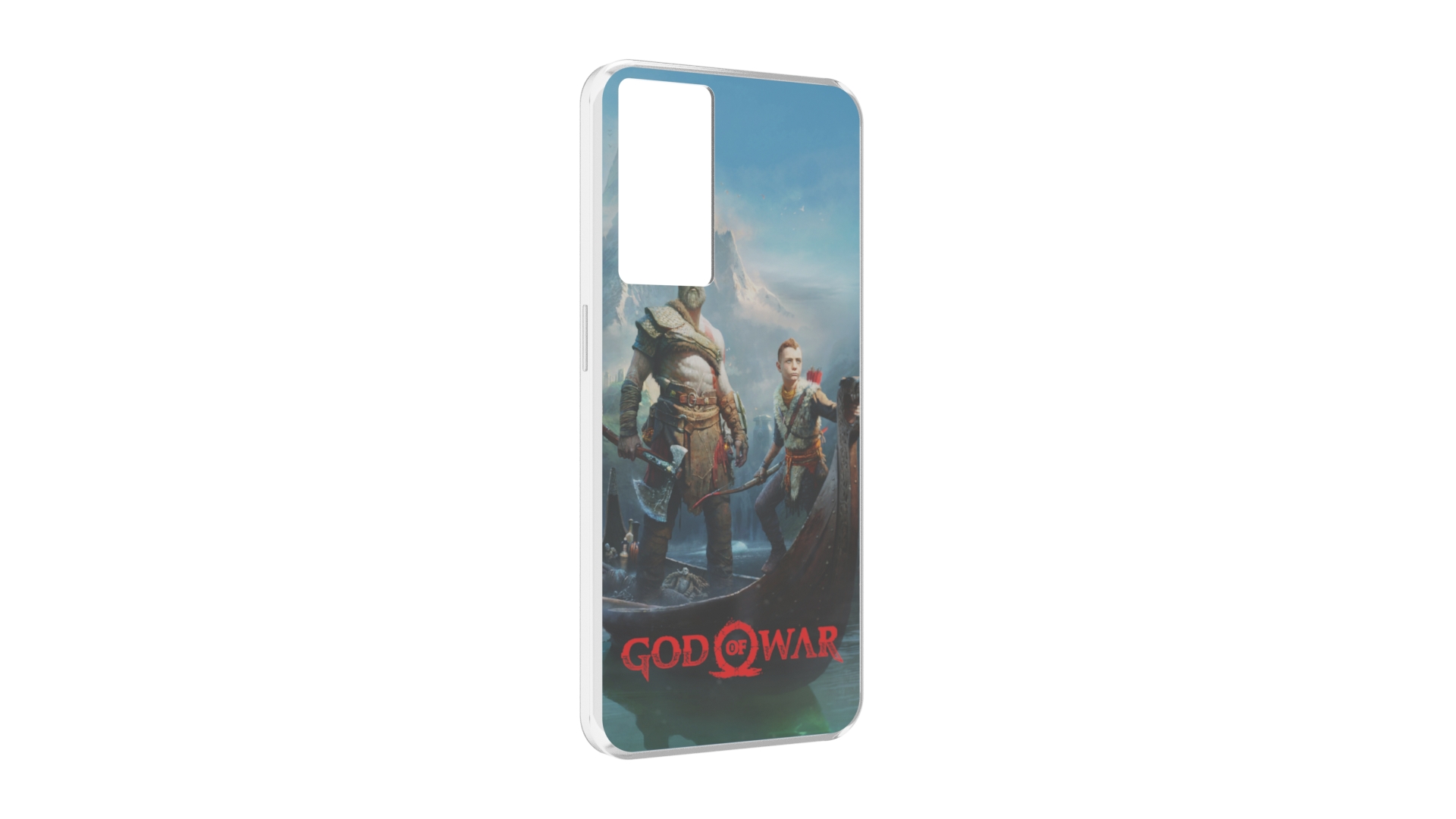 

Чехол MyPads God Of War Кратос Атрей для OPPO A96 5G / Reno7 Lite / Reno 7Z / F12 Pro 5G, Прозрачный, Tocco