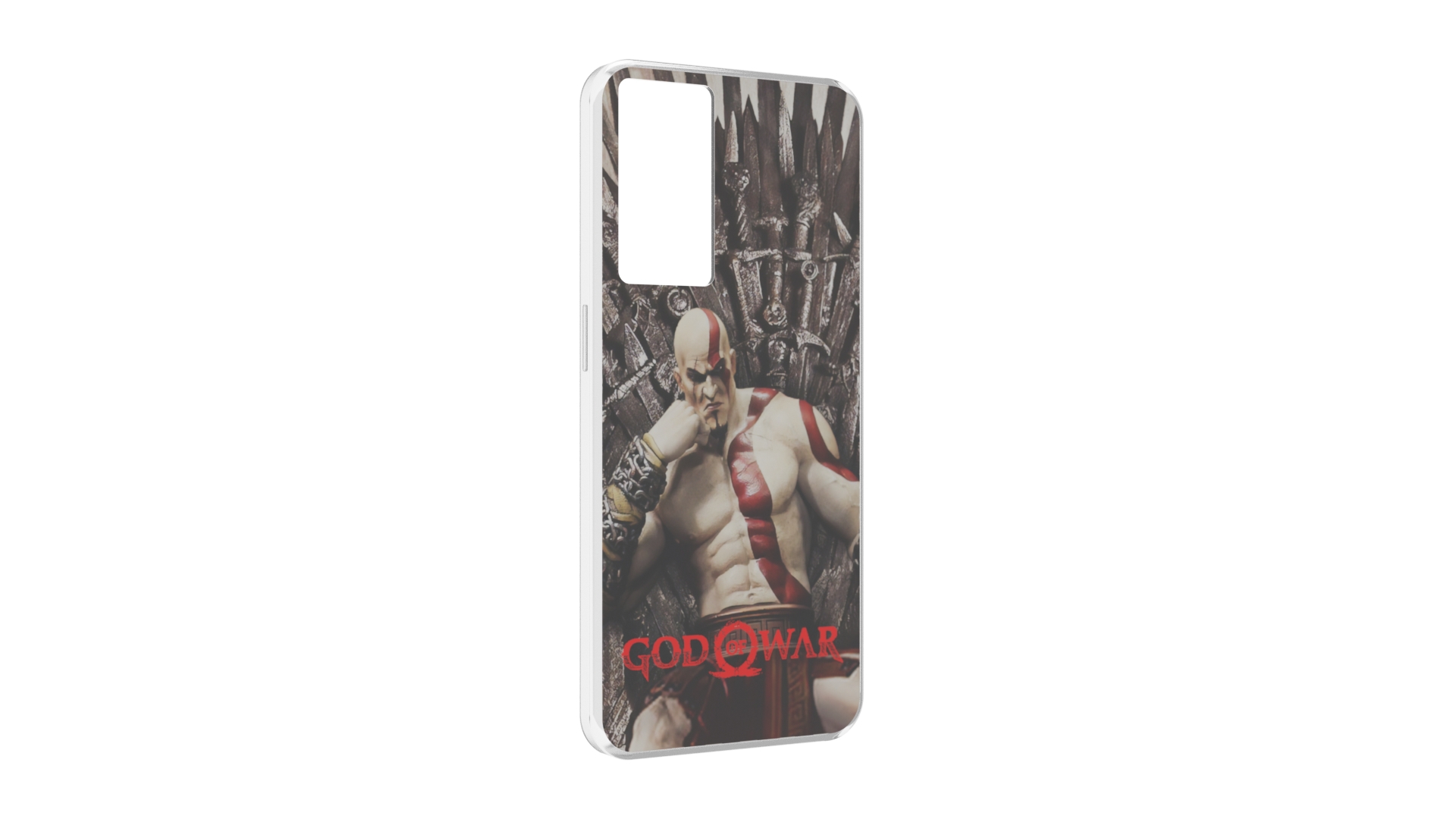 

Чехол MyPads God of War Кратос для OPPO A96 5G / Reno7 Lite / Reno 7Z / F12 Pro 5G, Прозрачный, Tocco