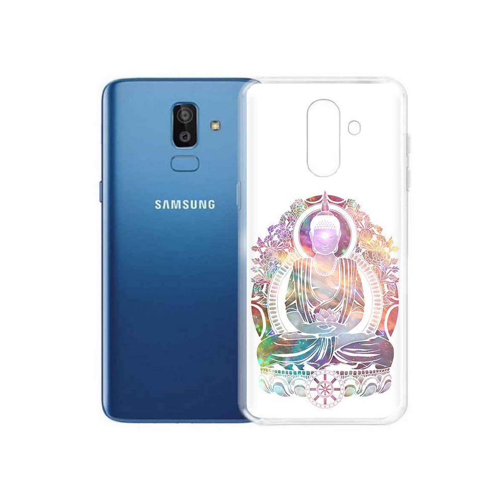 

Чехол MyPads Tocco для Samsung Galaxy J8 умный мужчина абстракция (PT226929.592.651), Прозрачный, Tocco