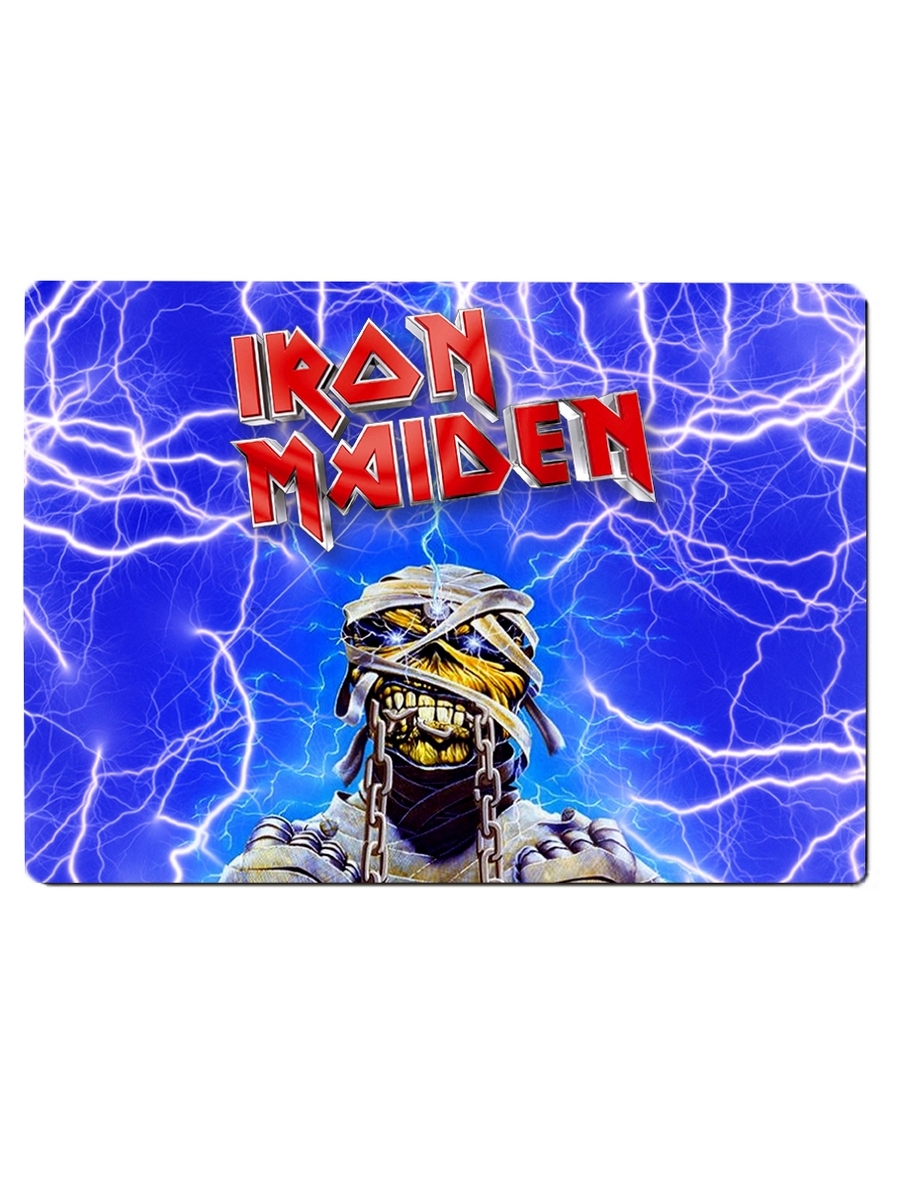 фото Коврик для мыши iron maiden мумия с цепью drabs