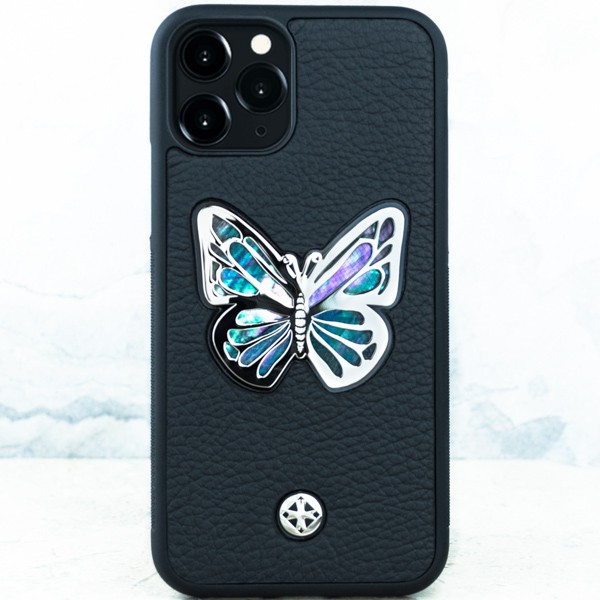 Чехол iPhone 13 Pro Max - Euphoria HM Premium Pearl Butterfly - Euphoria HM Premium