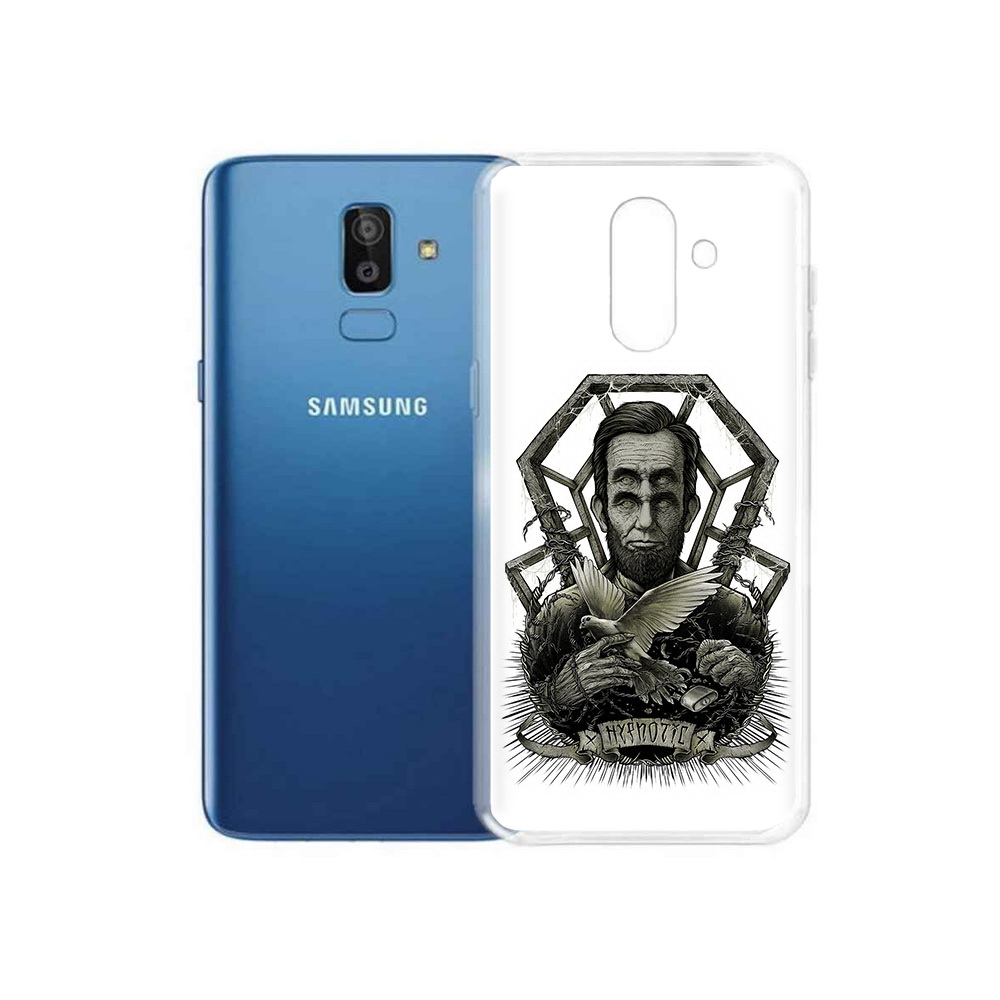 

Чехол MyPads Tocco для Samsung Galaxy J8 франклин абстракция (PT226929.592.662), Прозрачный, Tocco