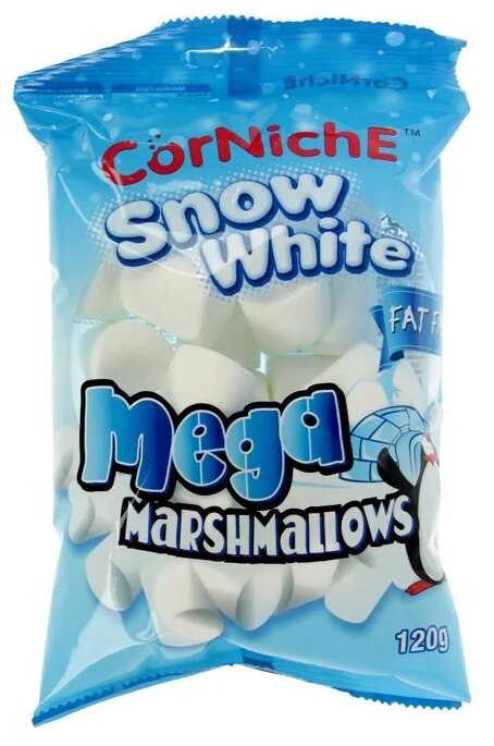 

Зефир CorNiche Mega Marshmallows Снежок 120 г