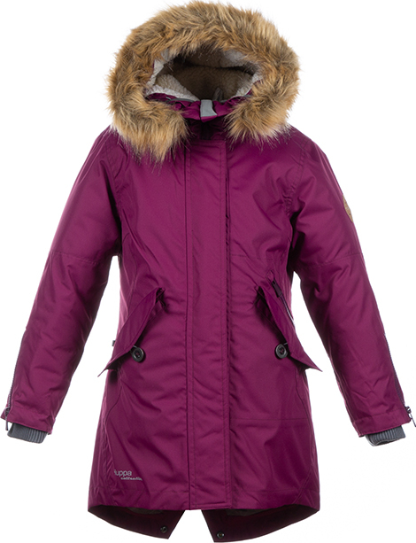 

Пальто зимнее Huppa Vivian 80034, burgundy р.128, Бордовый, Vivian