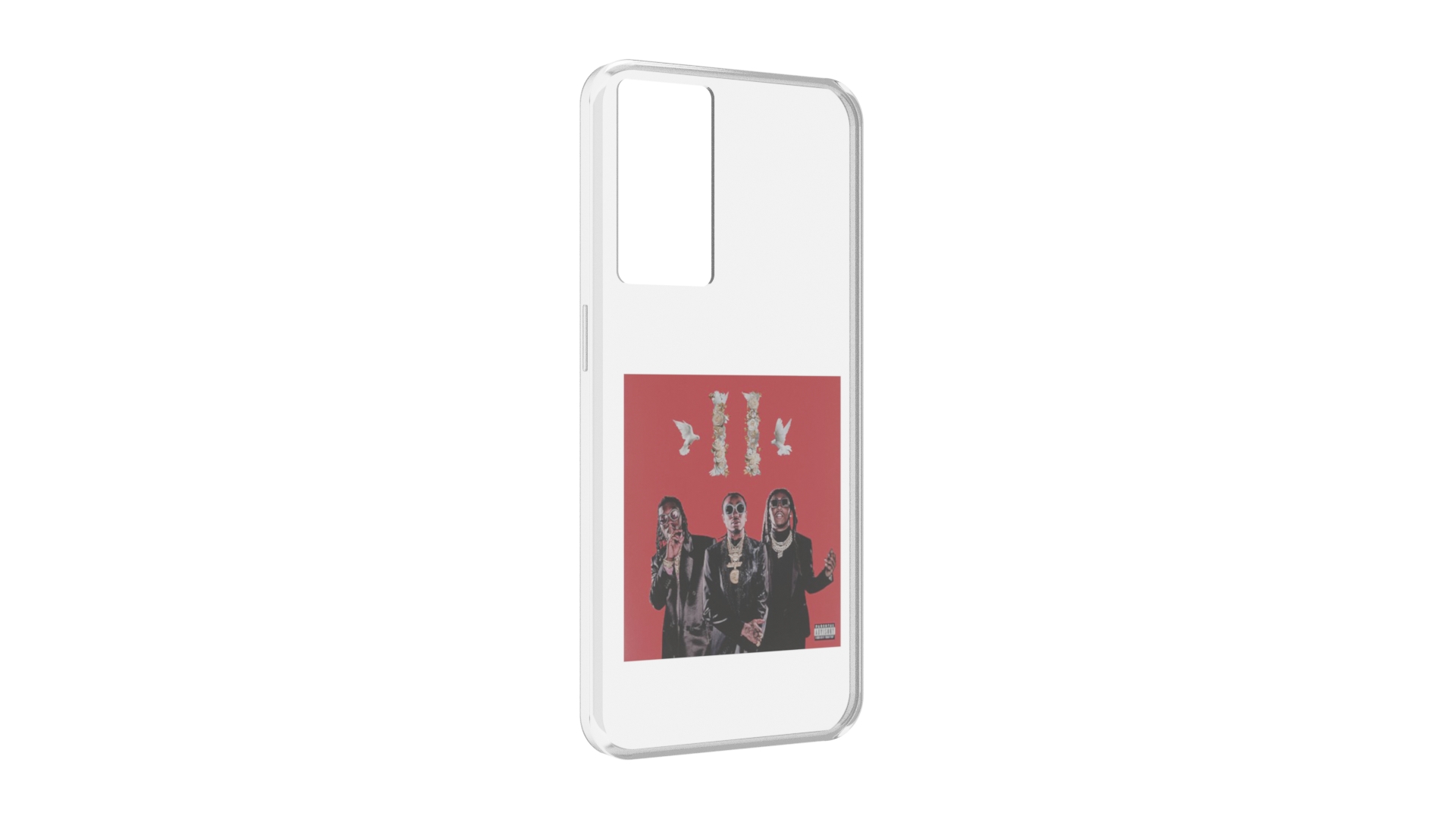 

Чехол MyPads Migos - Culture II для OPPO A96 5G / Reno7 Lite / Reno 7Z / F12 Pro 5G, Прозрачный, Tocco