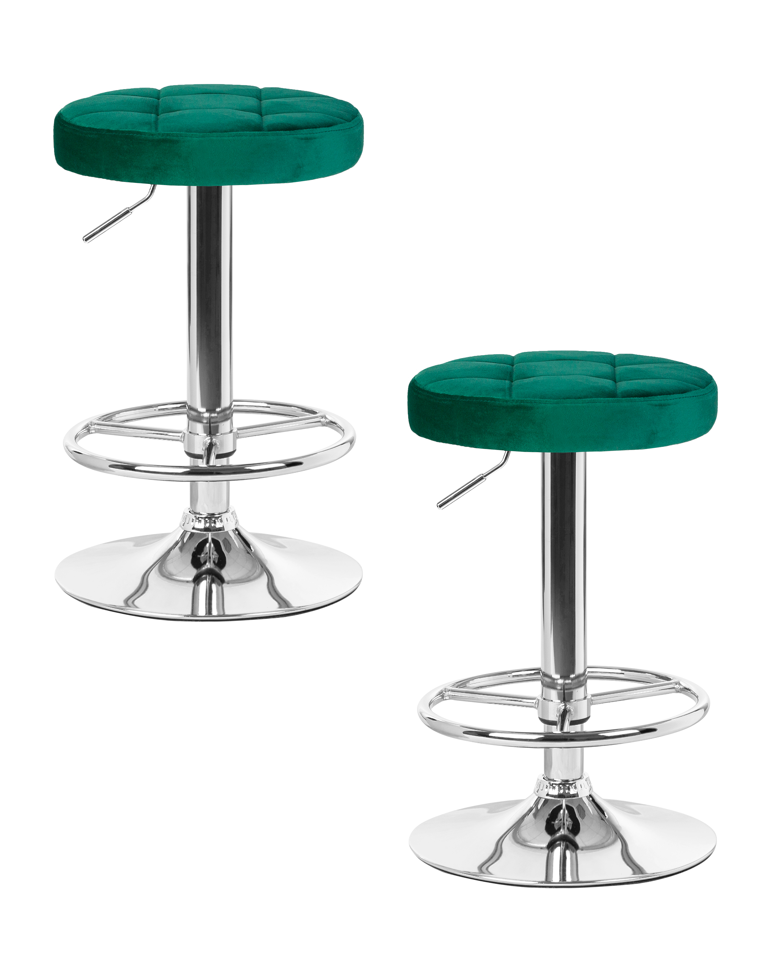 

Барный табурет DOBRIN BRUNO 2 шт зеленый, BRUNO