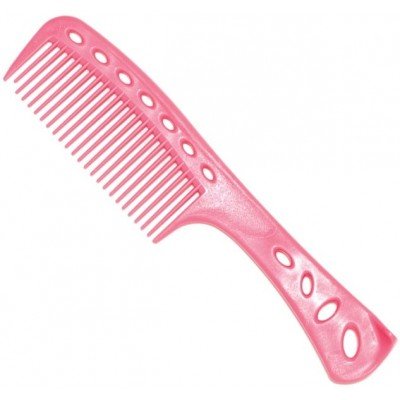 Гребень с ручкой Y.S.Park Jumbo Self Standing Comb розовый YS-601 pink расческа для волос с длинной ручкой advanced carbon tail comb