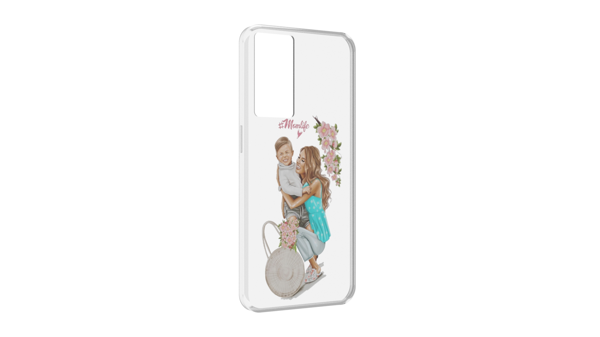 

Чехол MyPads Momlife для OPPO A96 5G / Reno7 Lite / Reno 7Z / F12 Pro 5G, Прозрачный, Tocco
