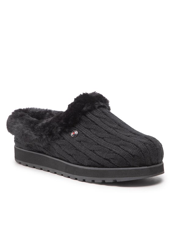 Тапочки BOBS Ice Angel 31204/BBK Skechers Черный 35,5 EU