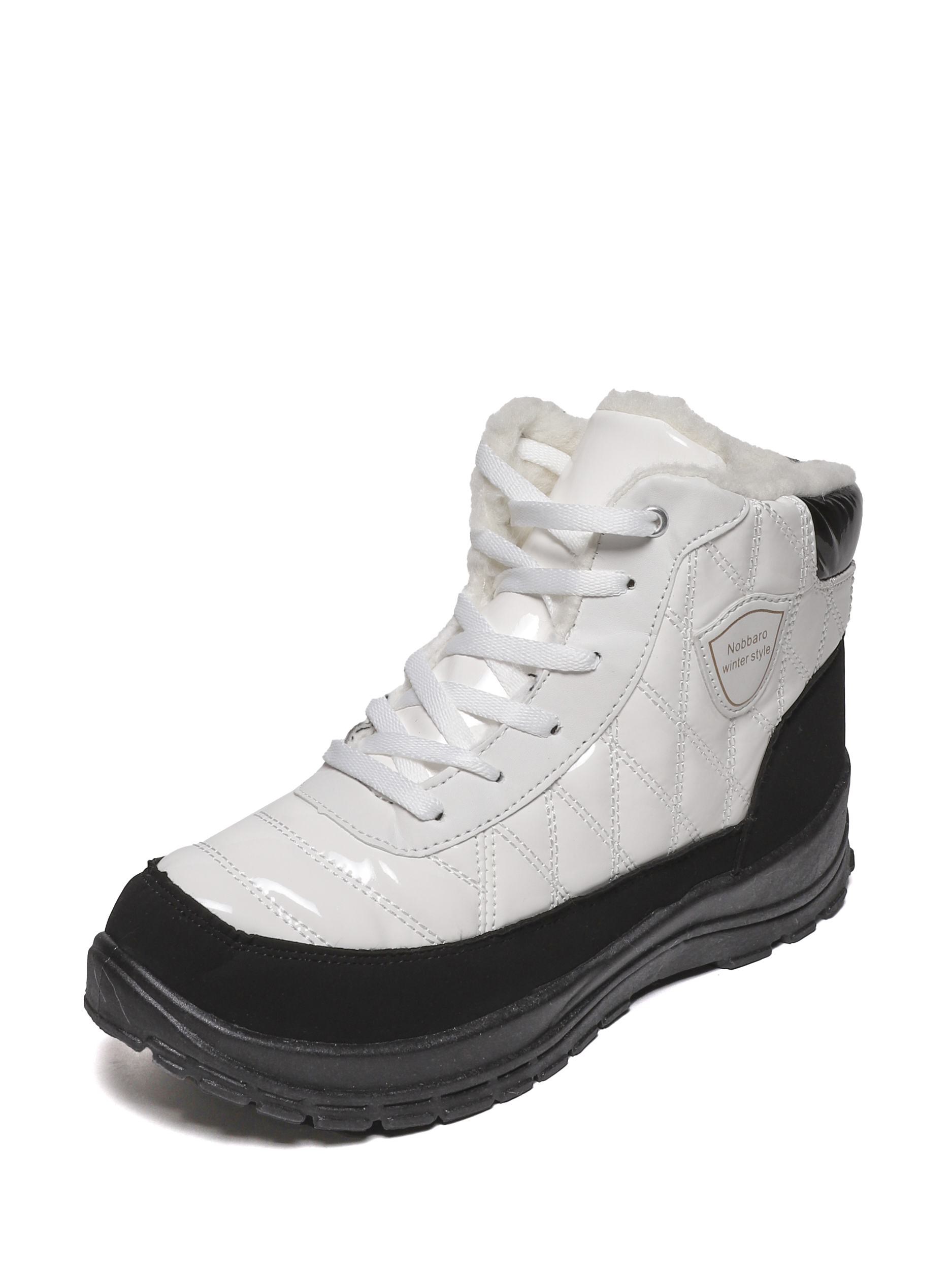 

Дутики женские NOBBARO белые 40 RU, 196-70-06Ш