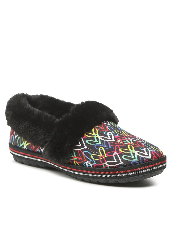 

Тапочки BOBS Lodge Love 113610 Skechers Черный 40 EU, BOBS Lodge Love 113610