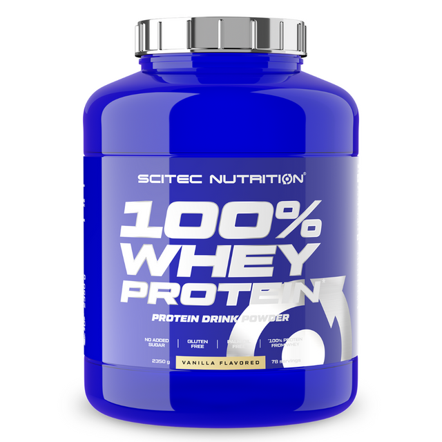 Scitec Nutrition 100% Whey Protein 2350 г, ваниль