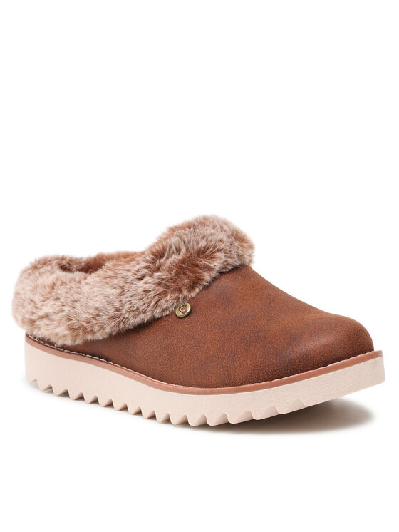 

Тапочки BOBS Winter Rock 113423/BRN Skechers Коричневый 37,5 EU, BOBS Winter Rock 113423/BRN