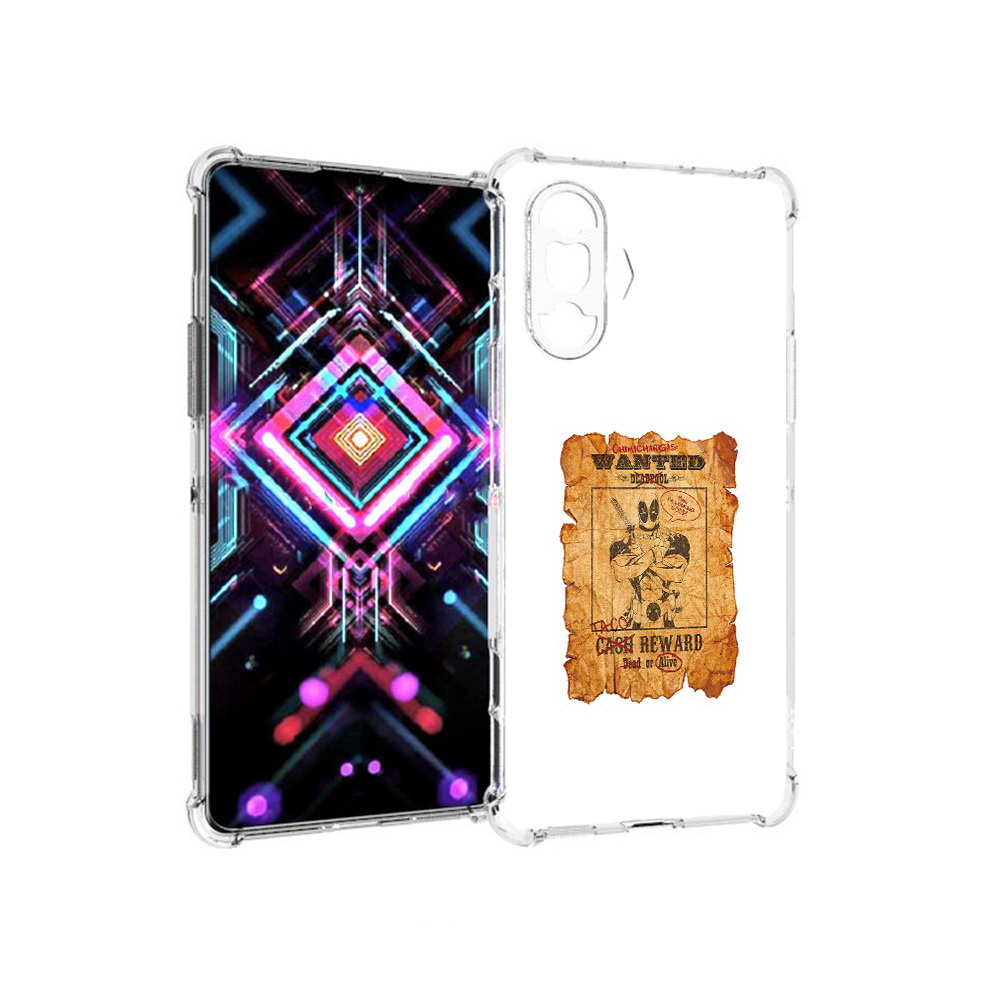 

Чехол MyPads Tocco для Xiaomi Poco F3 GT дедпул (PT172450.277.317), Прозрачный, Tocco