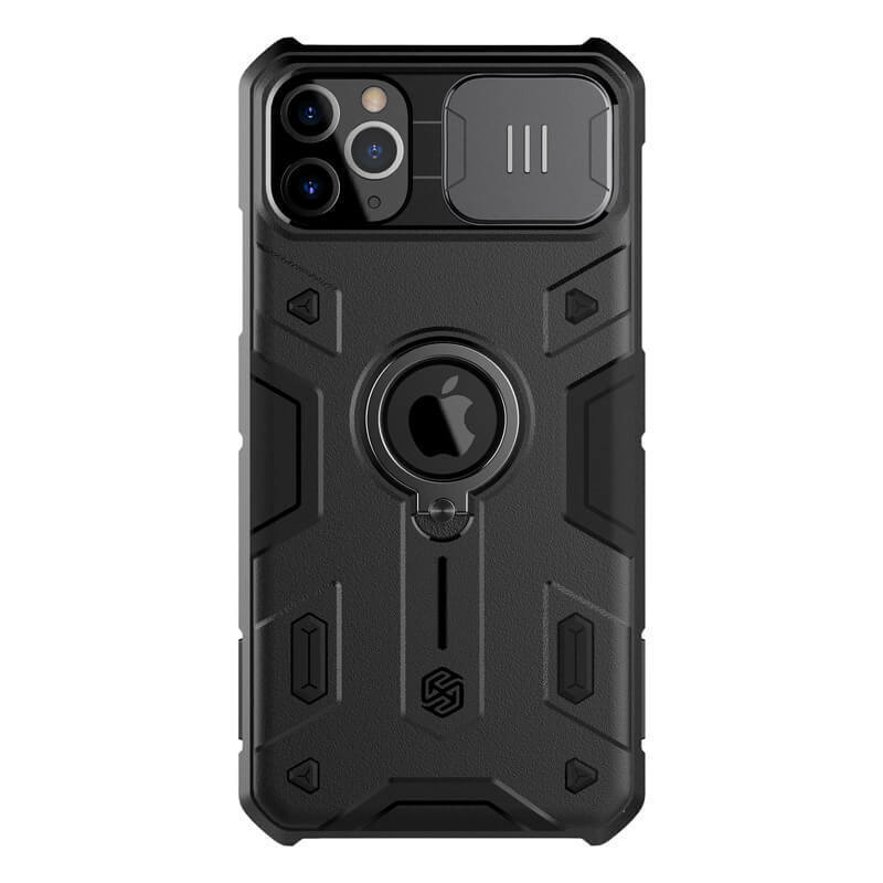 Чехол c защитой камеры Nillkin Armor для iPhone 11 Pro (черный)