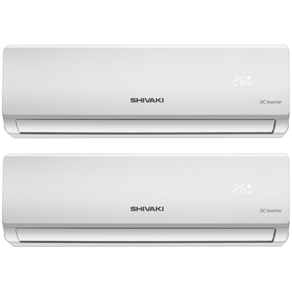

Мульти сплит-система SHIVAKI SSH-PM079DCх2/SRH-PM189DC, SSH-PM079DCх2/SRH-PM189DC
