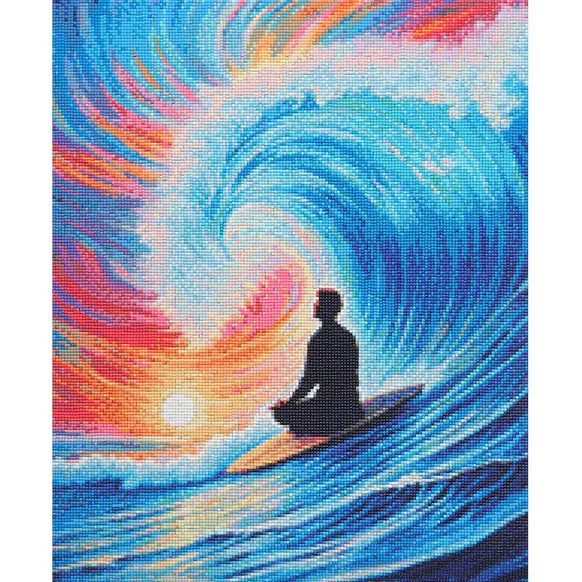 Cr450223 Алмазная мозаика Дзен-Сёрфинг 40х50см Cristyle 1919₽