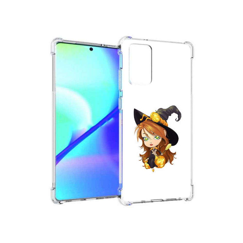 

Чехол MyPads Tocco для Samsung Galaxy Note 20 Ведьмочка (PT152536.527.40), Прозрачный, Tocco