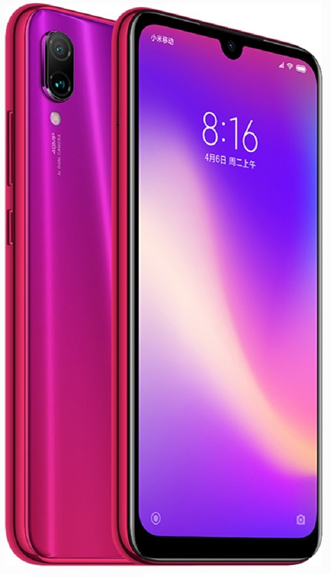 Смартфон Xiaomi Redmi Note 7 4/128 ГБ Global туманный красный