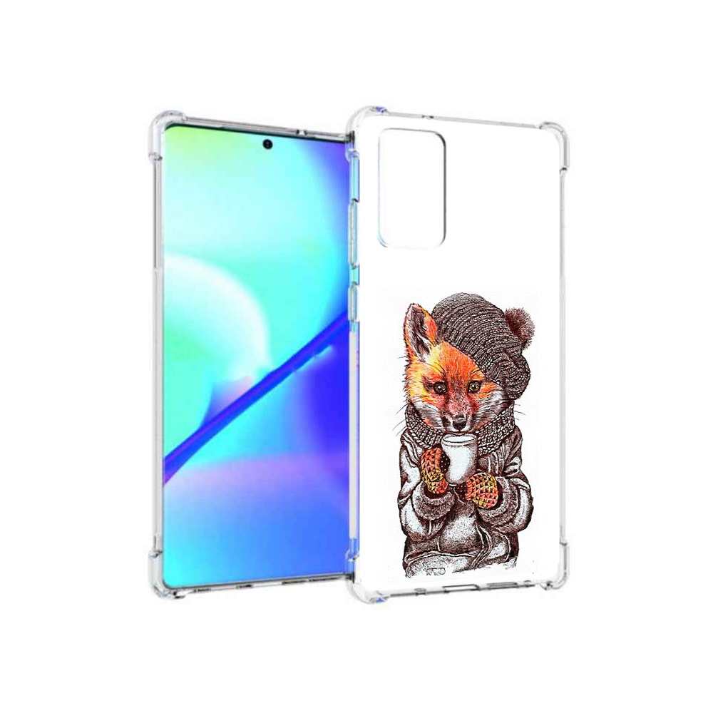 

Чехол MyPads Tocco для Samsung Galaxy Note 20 лиса в шапке (PT152536.527.437), Tocco