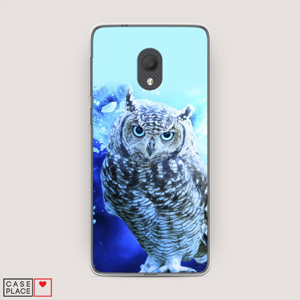 

Чехол Awog на Alcatel 1C 5003D (2019) / Алкатель 1C 5003D (2019) "Сова арт 7", 170650-1