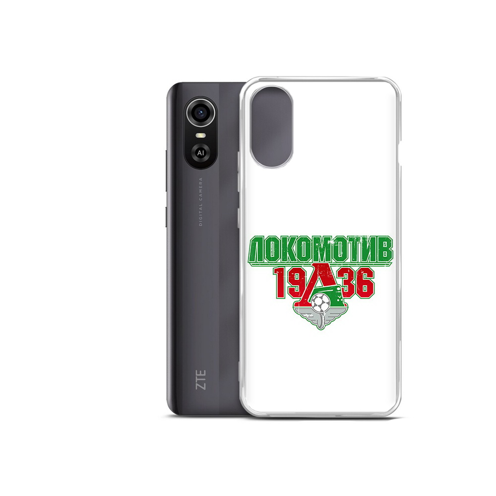

Чехол MyPads Tocco для ZTE Blade A31 Plus ФК локомотив 1936 (PT226943.475.182), Прозрачный, Tocco