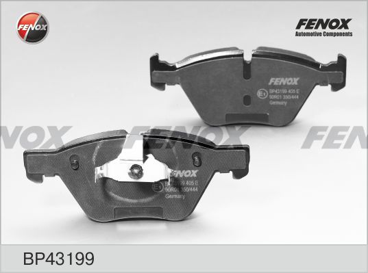 

Тормозные колодки FENOX передние для BMW E60, E61 2.0i/2.3/2.5 2003- BP43199