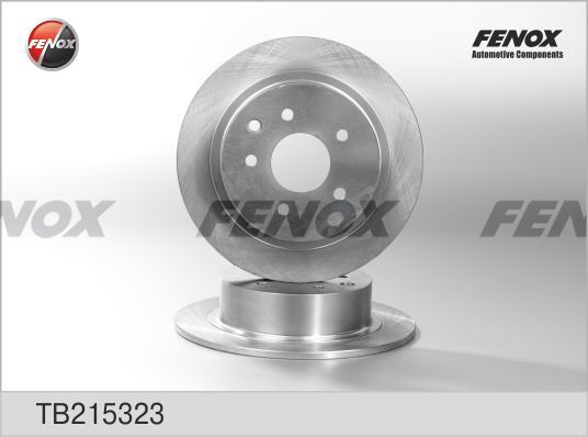 

Тормозной диск FENOX задний для Nissan Juke, Qashqai TB215323