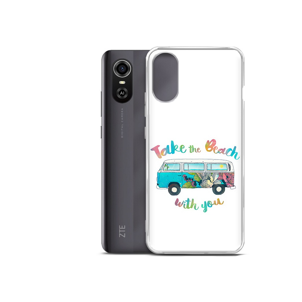 

Чехол MyPads Tocco для ZTE Blade A31 Plus Хиппи автобус (PT226943.475.190), Прозрачный, Tocco