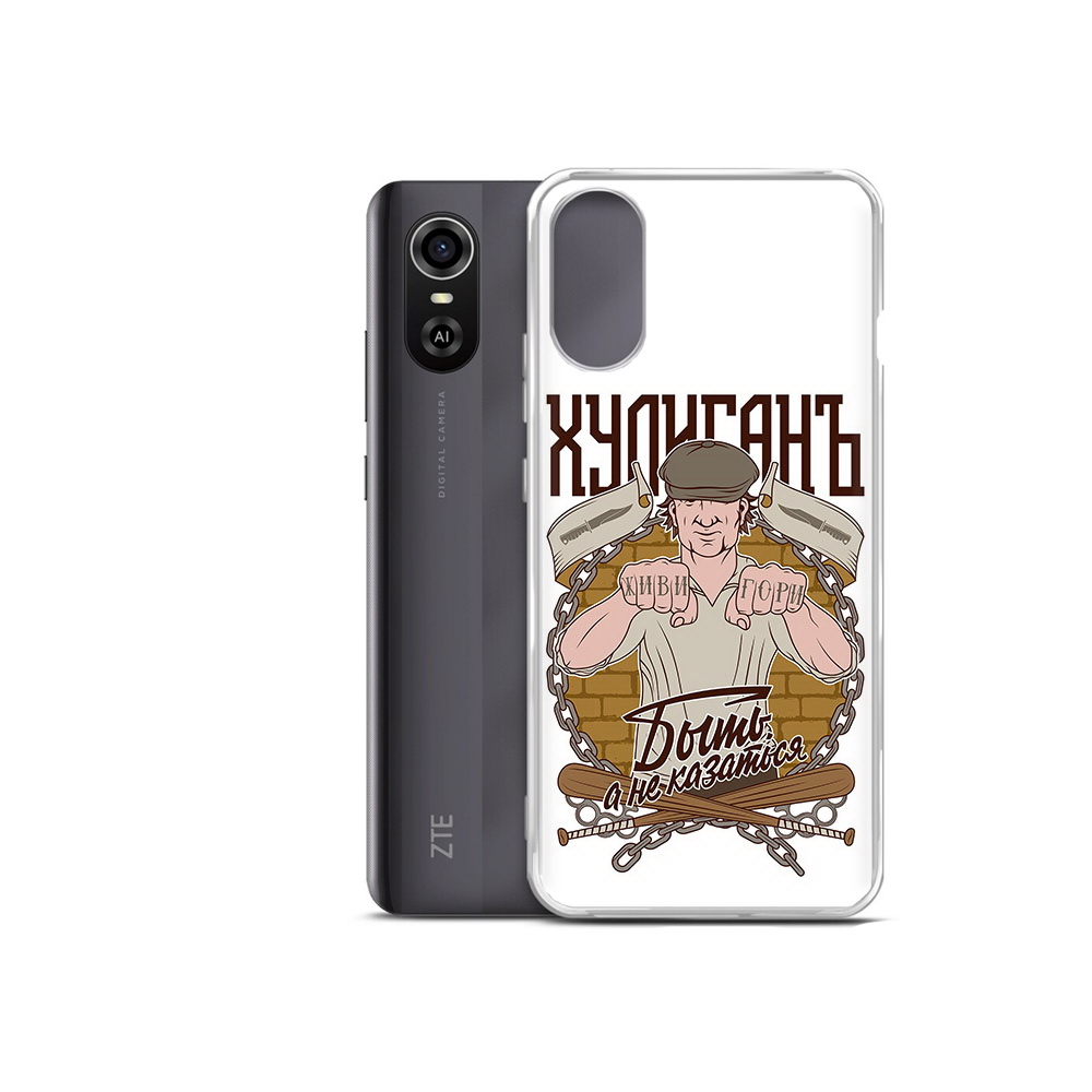 

Чехол MyPads Tocco для ZTE Blade A31 Plus Хулиган (PT226943.475.192), Прозрачный, Tocco