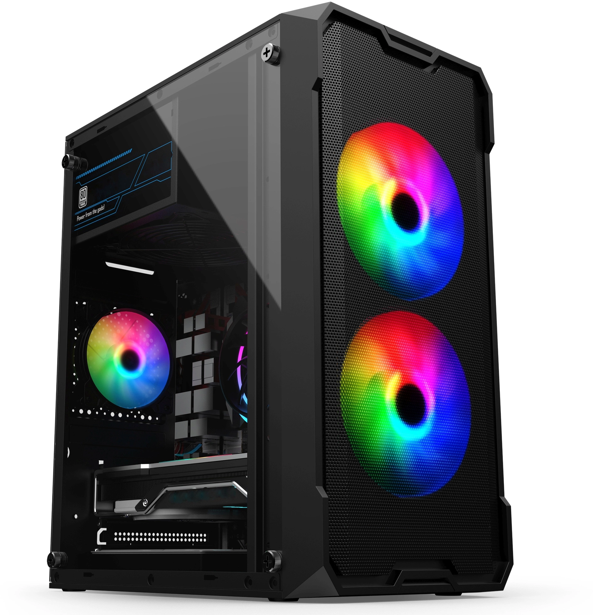 

Корпус компьютерный OKLICK (OCC-MN301) черный