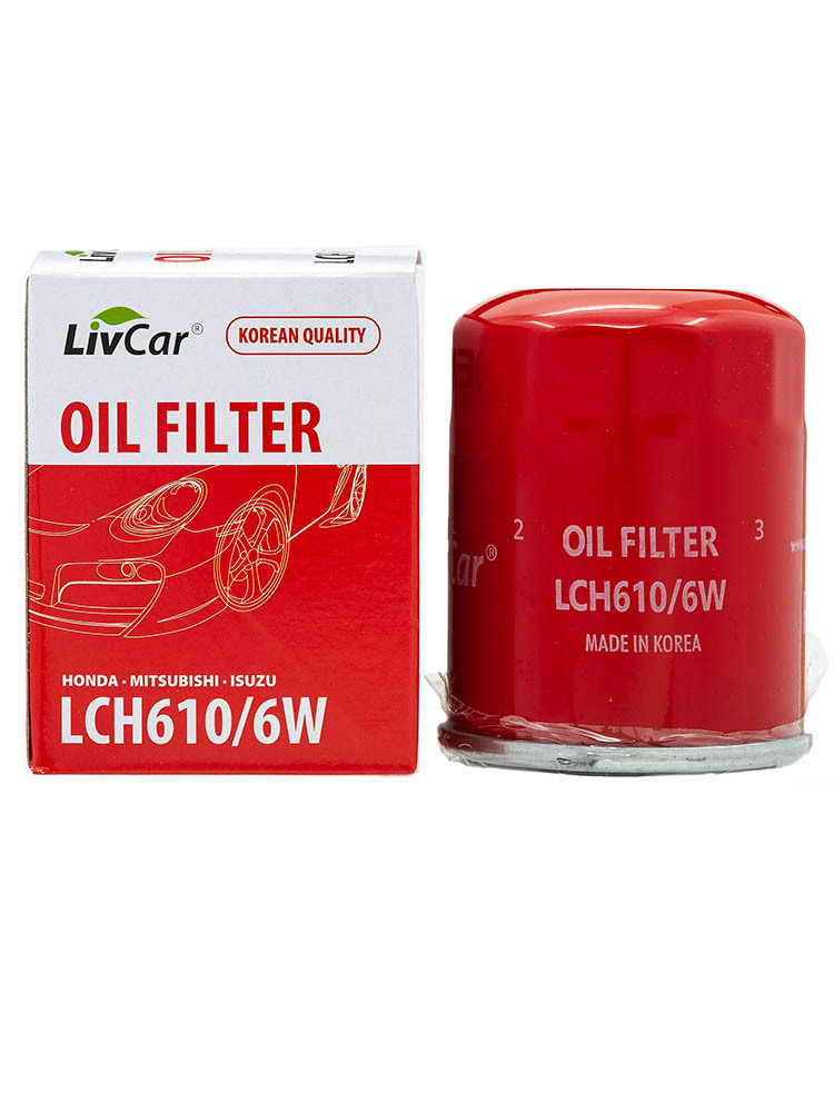 

Фильтр масляный LivCar OIL FILTER HONDA MITSUBISHI MAZDA LCH610/6W / (C-809/C-415)